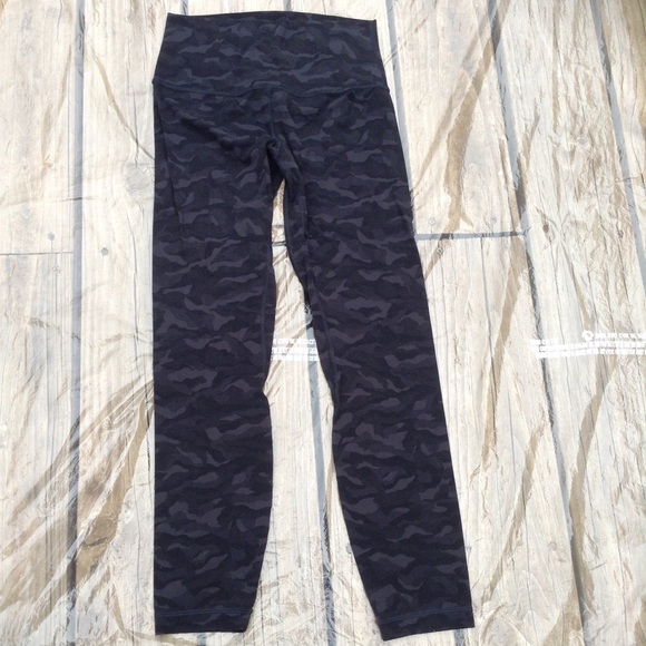 lululemon athletica Pants - Lululemon Black And Gray Camo  Align Leggings